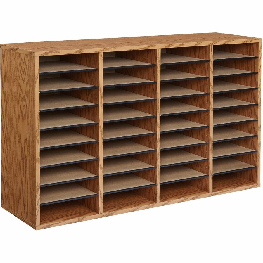 Safco Adjustable Shelves Literature Organizers - Right