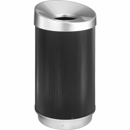 Safco At-Your-Disposal Vertex Waste Receptacle - 38 gal Capacity - Containers & Lids