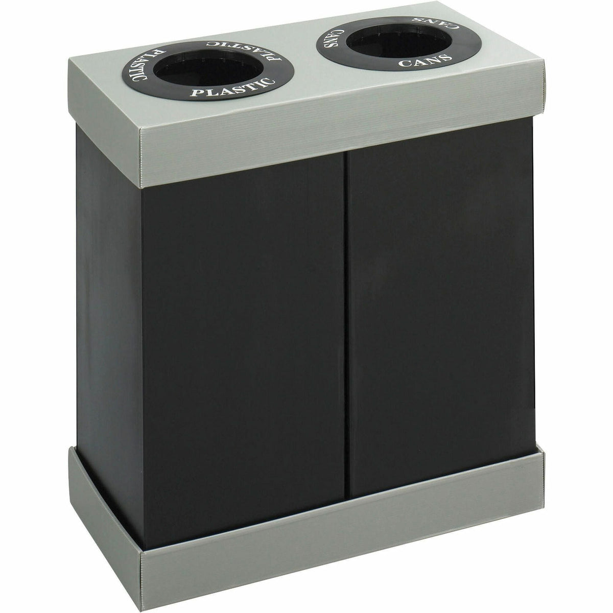Safco Double Recycling Center Receptacles - 2000