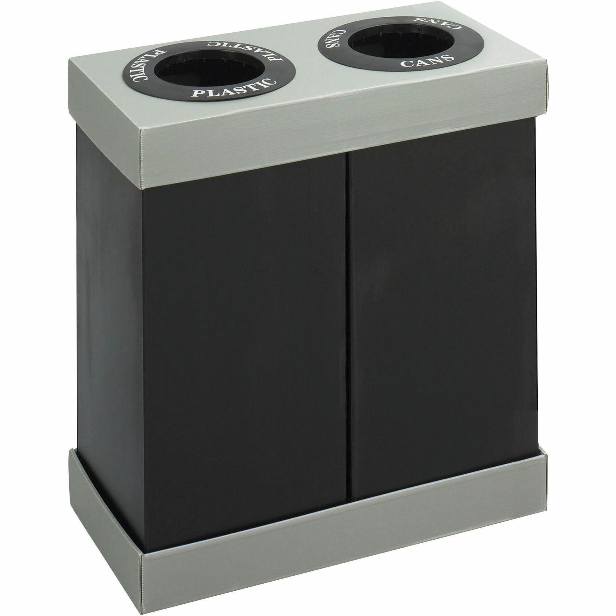 Safco Double Recycling Center Receptacles - 2000