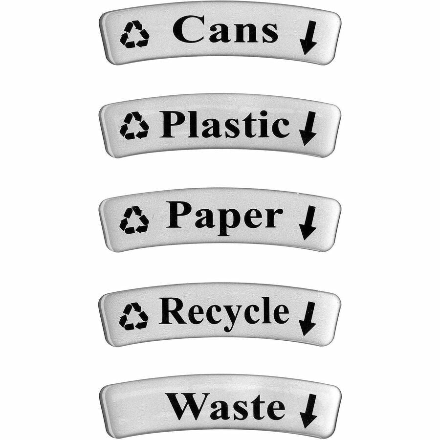 Safco Dual Recycling Receptacle - Alternate-Image5