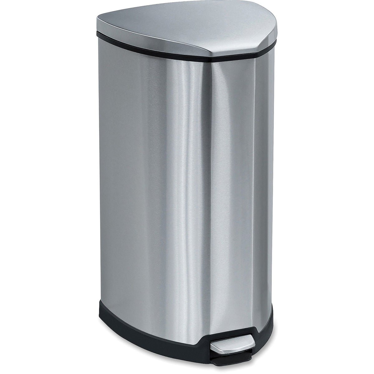 Safco Hands-free Step-on Stainless Receptacle - 2000