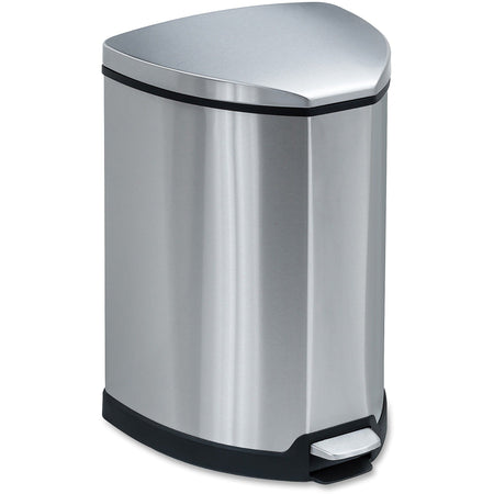 Safco Hands-free Step-on Stainless Receptacle - 2000