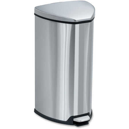 Safco Hands-free Step-on Stainless Receptacle - 2000