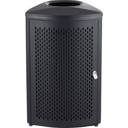 Safco Nook Waste Receptacle: 13 gal Triangular Indoor Bin - Containers & Lids