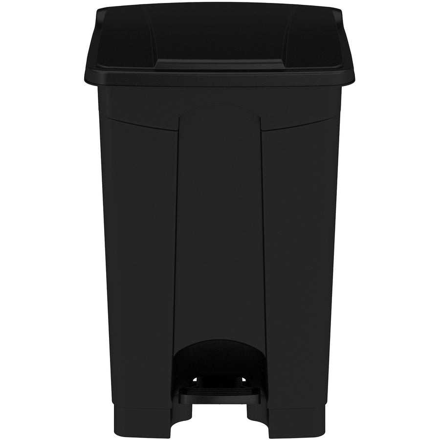 Safco Plastic Step-on Waste Receptacle - Front