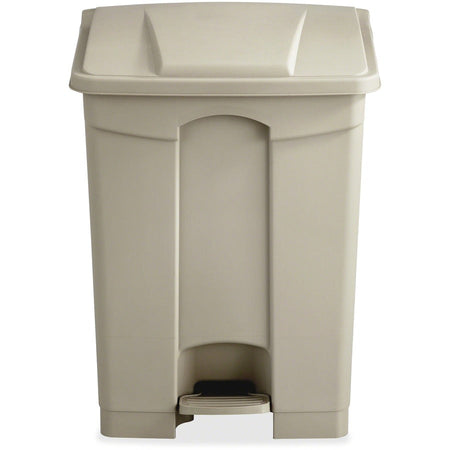 Safco Plastic Step-on Waste Receptacle - Front