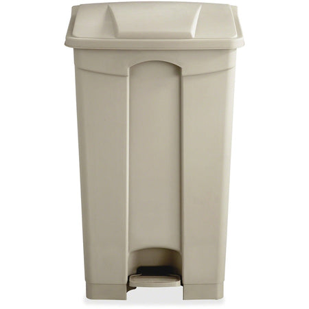 Safco Plastic Step-on Waste Receptacle - Front