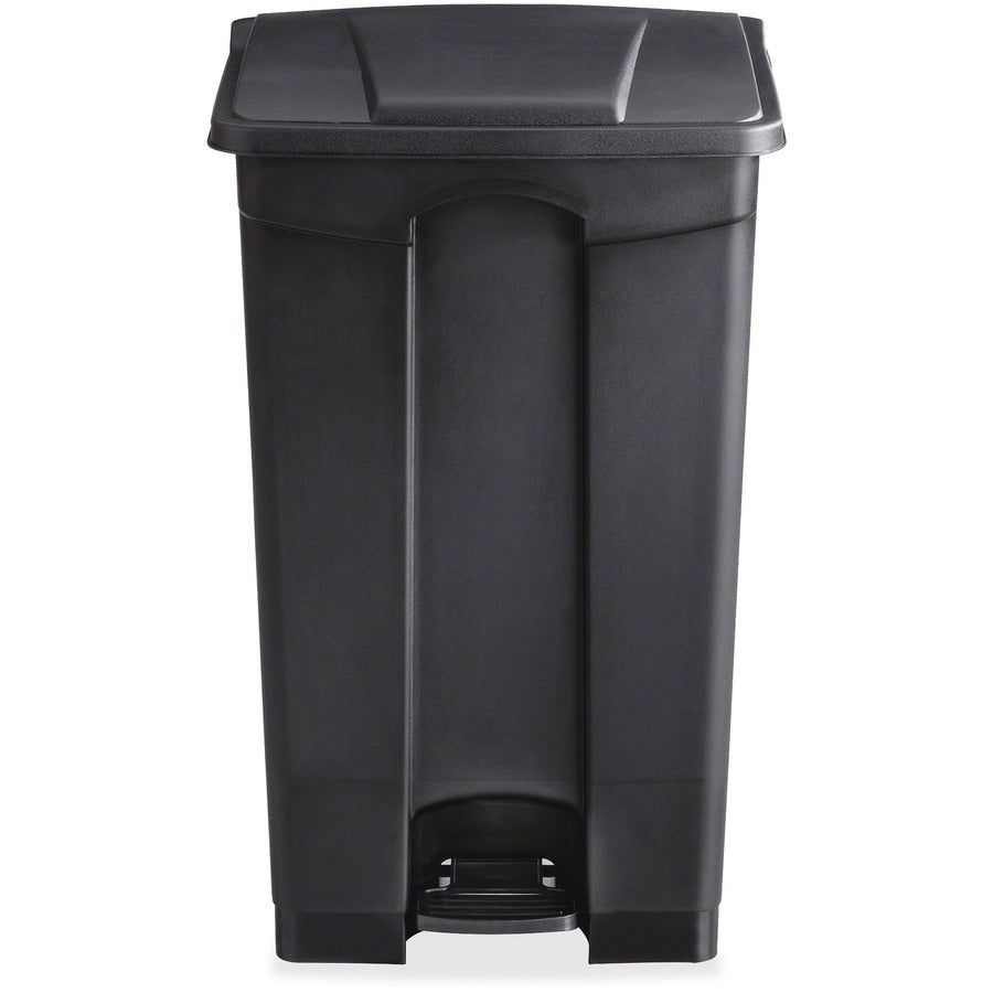 Safco Plastic Step-on Waste Receptacle - Front
