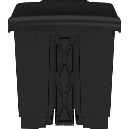Safco Plastic Step-on Waste Receptacle - Rear