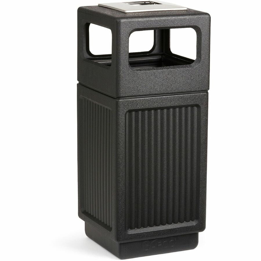 Safco Recessed Panels Waste Receptacle - Alternate-Image5