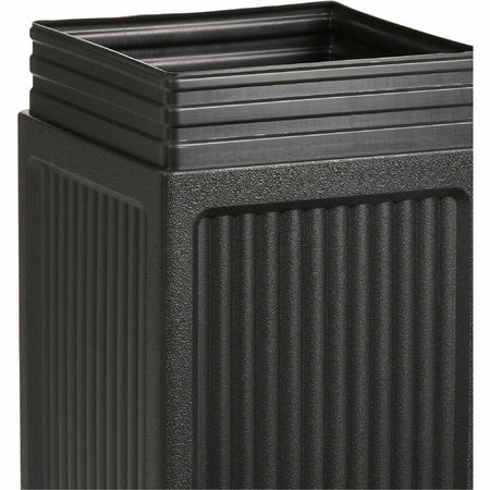 Safco Recessed Panels Waste Receptacle - Right