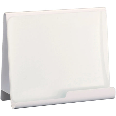 Safco Wave Whiteboard Holder: Desktop Organizer - White - Board & Easel Accessories