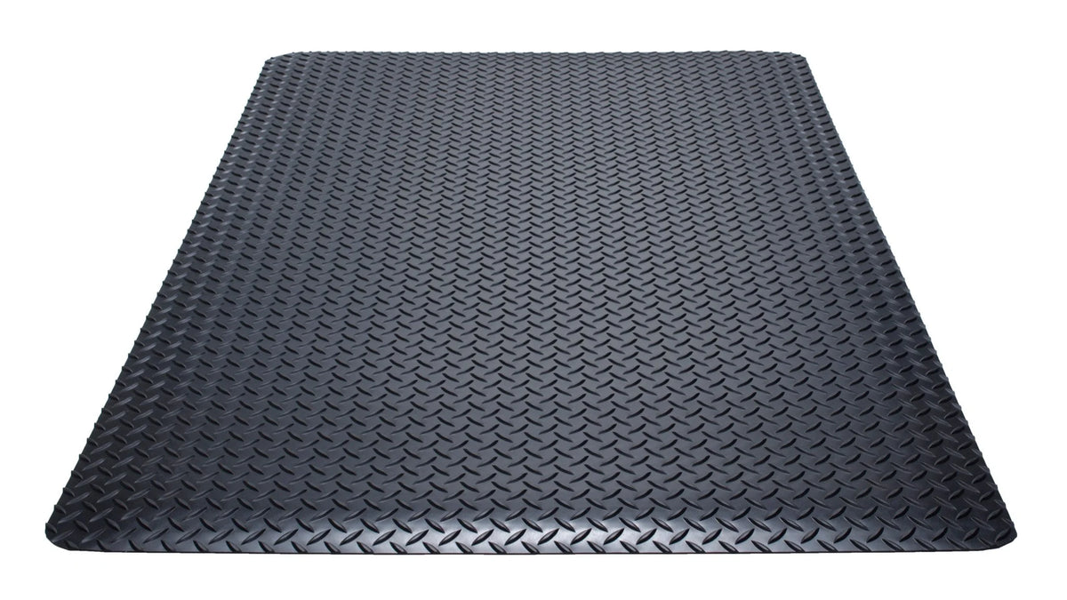 Safe Step 1/2’’ Thick Anti-Fatigue Mat - Black / 2’x3’ - Floor Mats