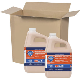Safeguard Antibacterial Hand Soap - 1 gal - Peach Scent - Moisturizing - 2/Carton - Soaps/Cleaners