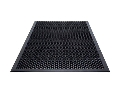 Safety Chef All Rubber Mat - Black / 3’X5’ - Floor Mats
