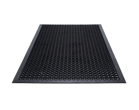 Safety Chef All Rubber Mat - Black / 3’X5’ - Floor Mats