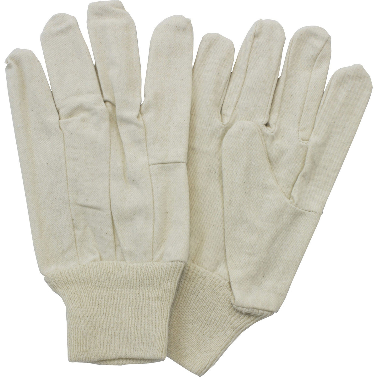 Safety Zone Cotton Polyester Canvas Gloves w/Knit Wrist - 2000