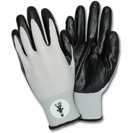 Safety Zone Knit Nitrile-Coated Gloves - 1500