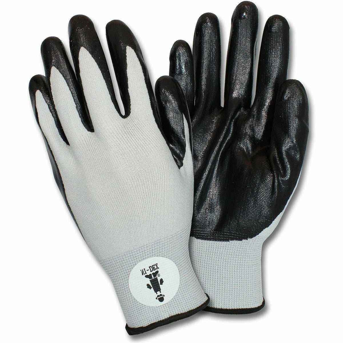 Safety Zone Knit Nitrile-Coated Gloves - XXL Size for Industrial - Coated