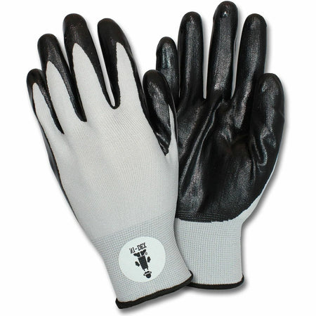 Safety Zone Knit Nitrile-Coated Gloves - XXL Size for Industrial - Coated