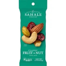 Sahale Snacks Fruit/Nut Trail Mix - Non-GMO Gluten-free - 1.50 oz - 18/Carton