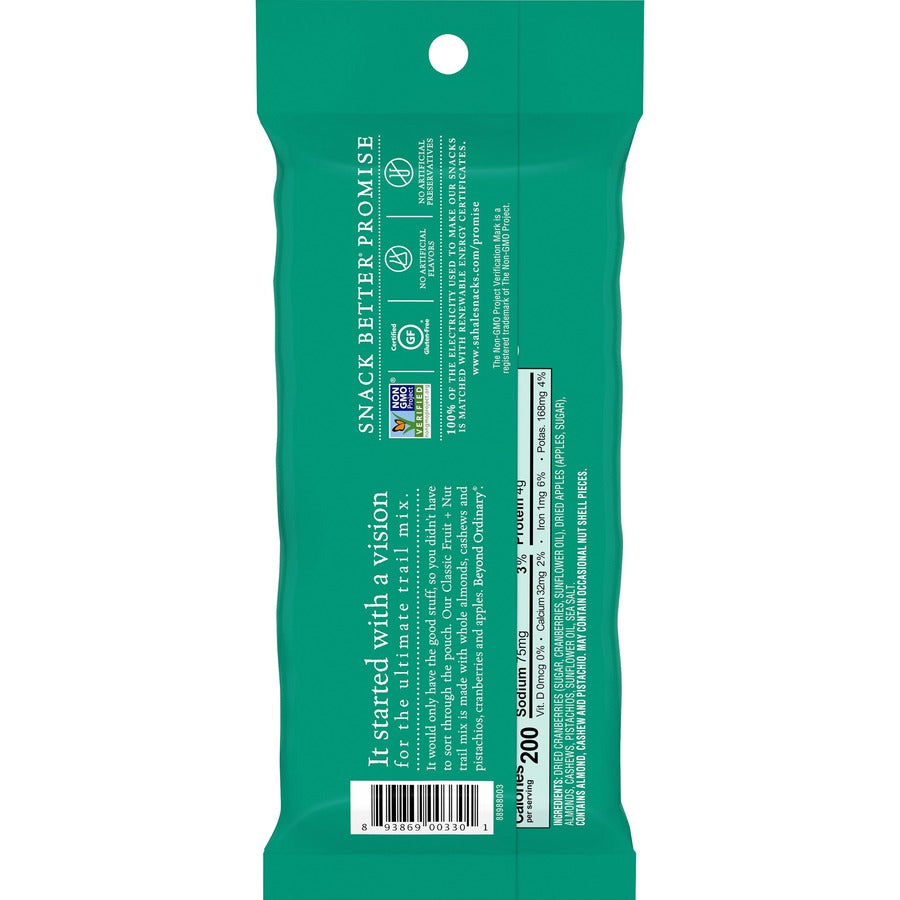 Sahale Snacks Fruit/Nut Trail Snack Mix - Rear