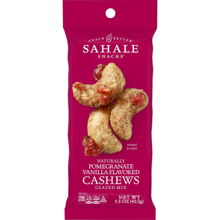 Sahale Snacks Pomegranate/Vanilla Cashews Glazed Snack Mix - 2000