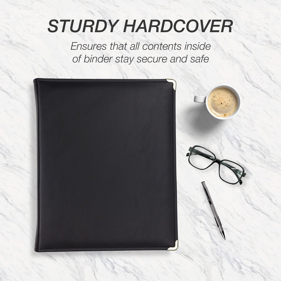 Samsill Samsill Classic 1.5 Inch Professional Binder with Zipper Closure - Black - Alternate-Image2