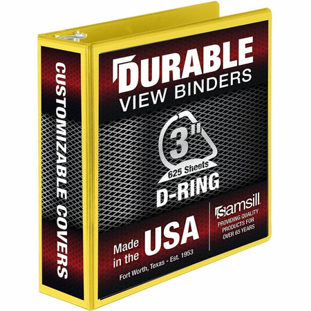 Samsill Durable Three-Ring View Binder - 2000