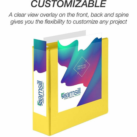 Samsill Durable Three-Ring View Binder - Alternate-Image5
