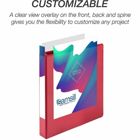 Samsill Durable Three-Ring View Binder - Alternate-Image4