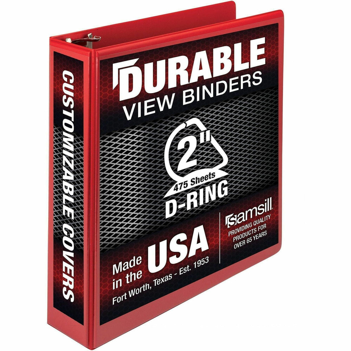 Samsill Durable Three-Ring View Binder - 2000