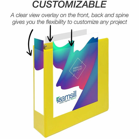 Samsill Durable Three-Ring View Binder - Alternate-Image5