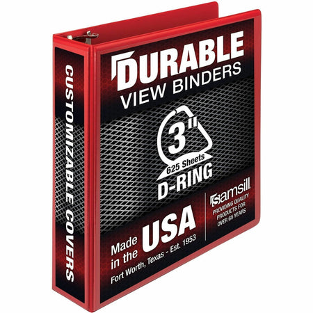 Samsill Durable Three-Ring View Binder - 2000