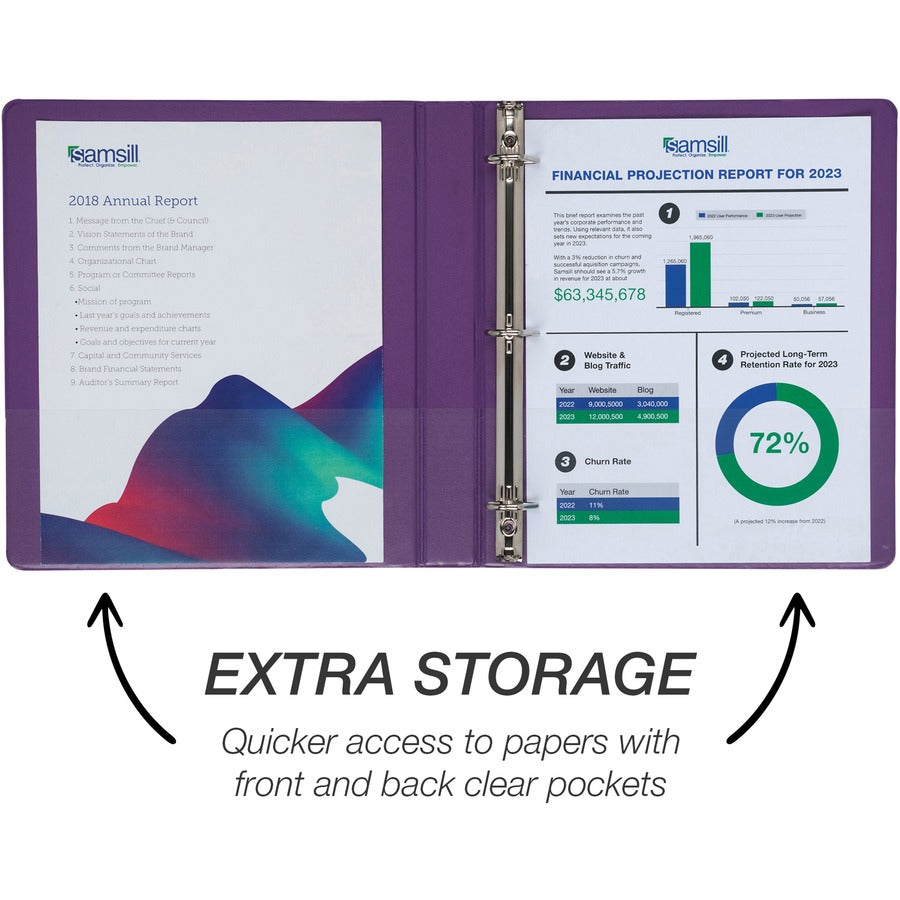 Samsill Durable View Binders - Alternate-Image2