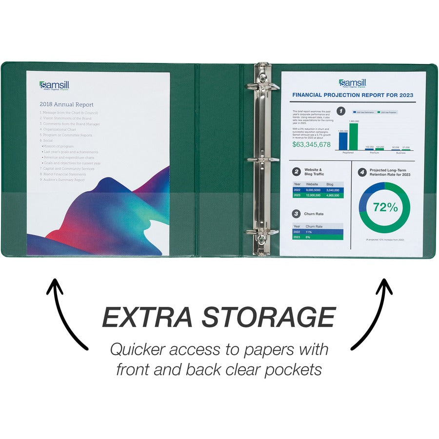 Samsill Durable View Ring Binder - Alternate-Image3