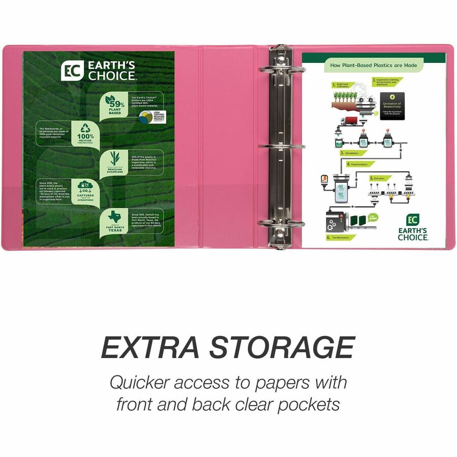 Samsill Earthchoice Durable View Binder - Top