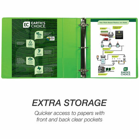 Samsill Earthchoice Durable View Binder - Top