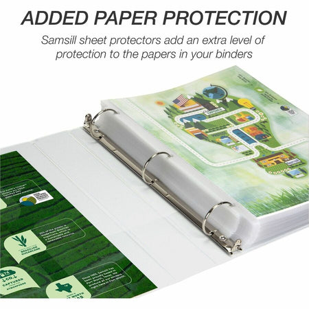 Samsill Earth's Choice Plant-based Durable View Binder - Alternate-Image2