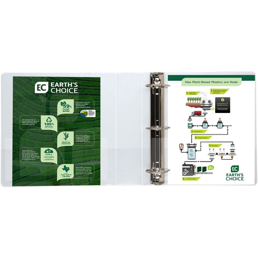 Samsill Earth's Choice Plant-based Durable View Binder - Alternate-Image4