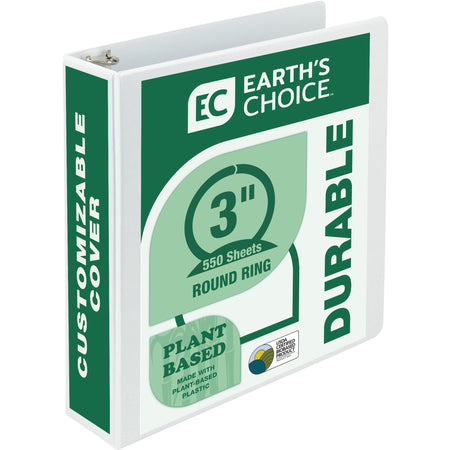 Samsill Earth's Choice Plant-based Durable View Binder - 2000