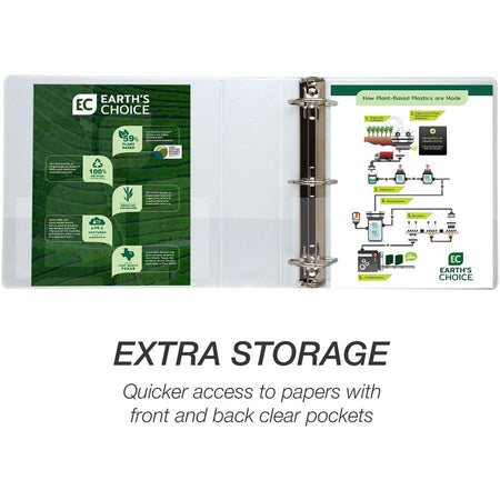 Samsill Earth's Choice Plant-based Durable View Binder - Alternate-Image5