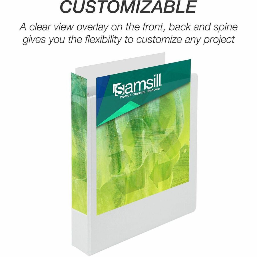 Samsill Earth's Choice Plant-based Durable View Binder - Alternate-Image3