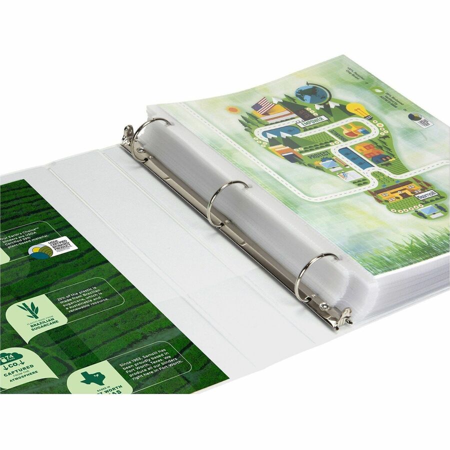 Samsill Earth's Choice Plant-based Durable View Binder - Alternate-Image9