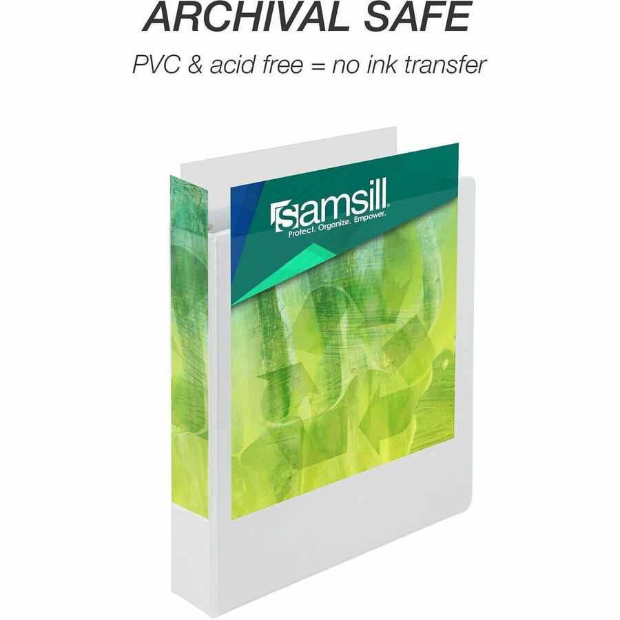 Samsill Earth's Choice Plant-based Durable View Binder - Alternate-Image4