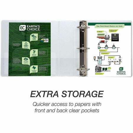 Samsill Earth's Choice Plant-based Durable View Binder - Alternate-Image8
