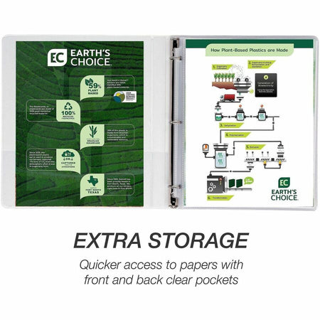 Samsill Earth's Choice Plant-based Durable View Binder - Alternate-Image10