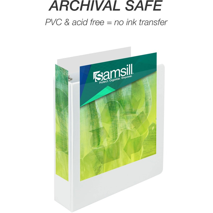 Samsill Earth's Choice Plant-based Durable View Binder - Alternate-Image6