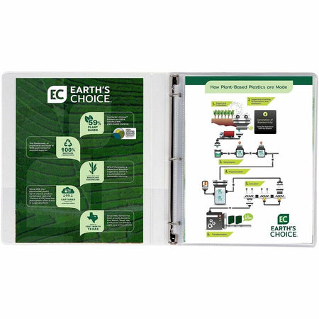 Samsill Earth's Choice Plant-based Durable View Binder - Alternate-Image9